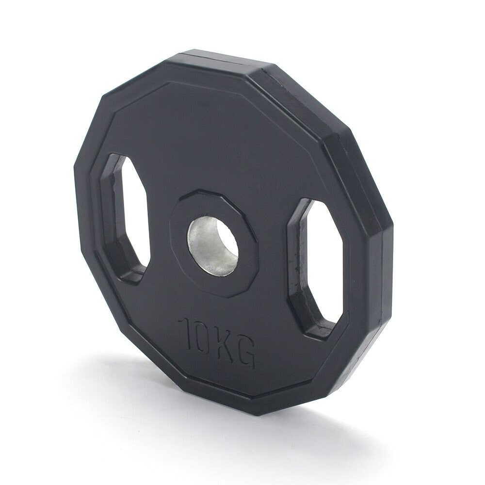 Pro Fitness Olympic Rubber Weight Plates 2 x 10kg