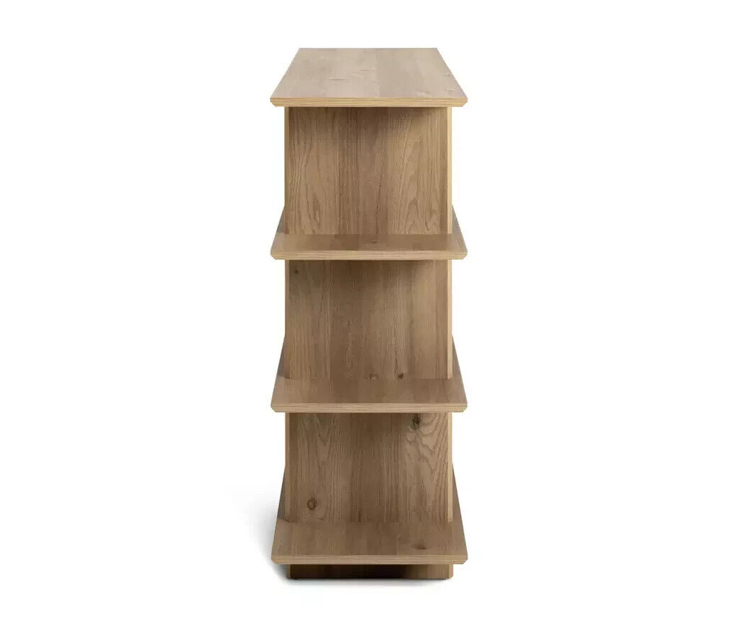Habitat Raymond Wide Bookcase - Oak