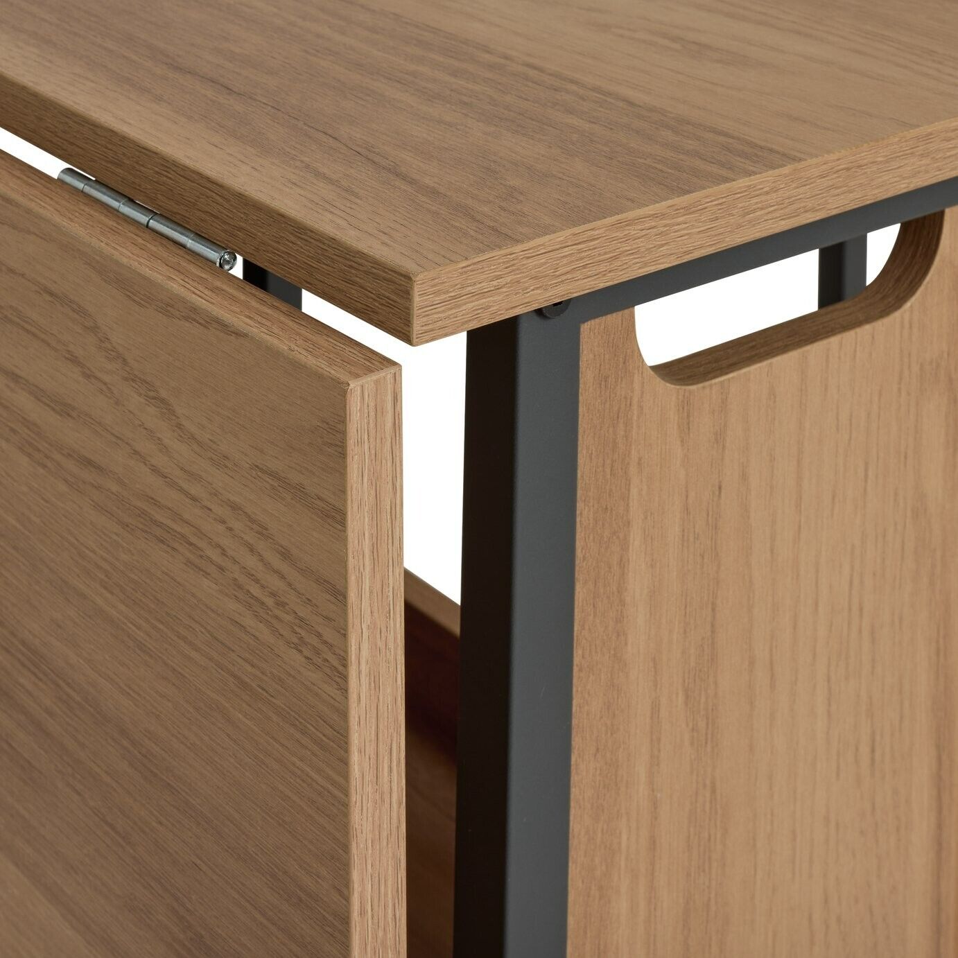 Loft Living Folding 4-6 Seater Dining Table - Oak ( B Grade 57942 )