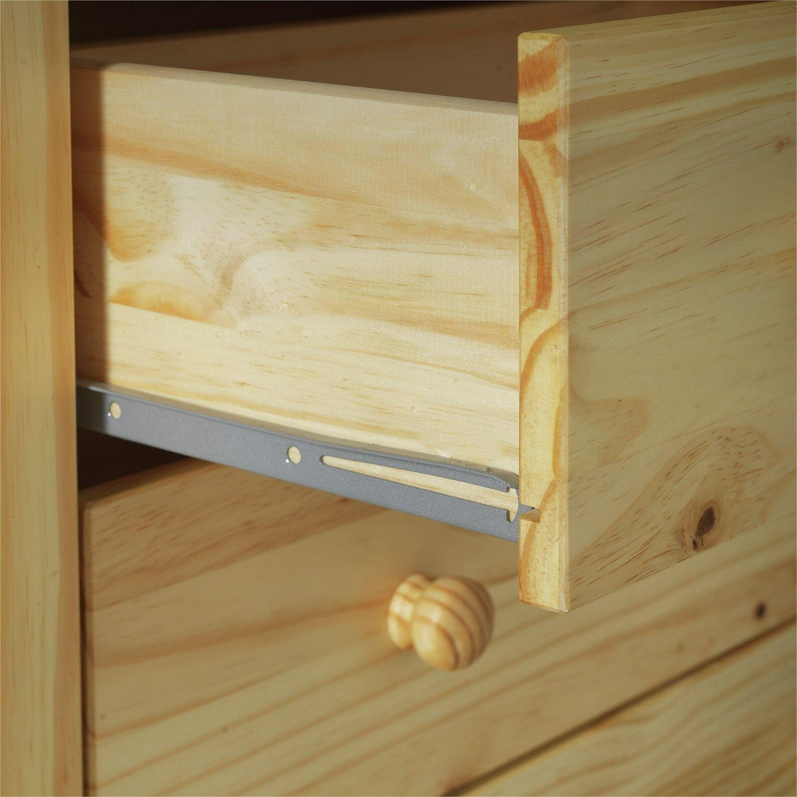 Scandinavia 5 Drawer Chest - Pine