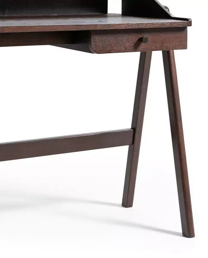 Habitat Ewell 1 Drawer Desk - Walnut
