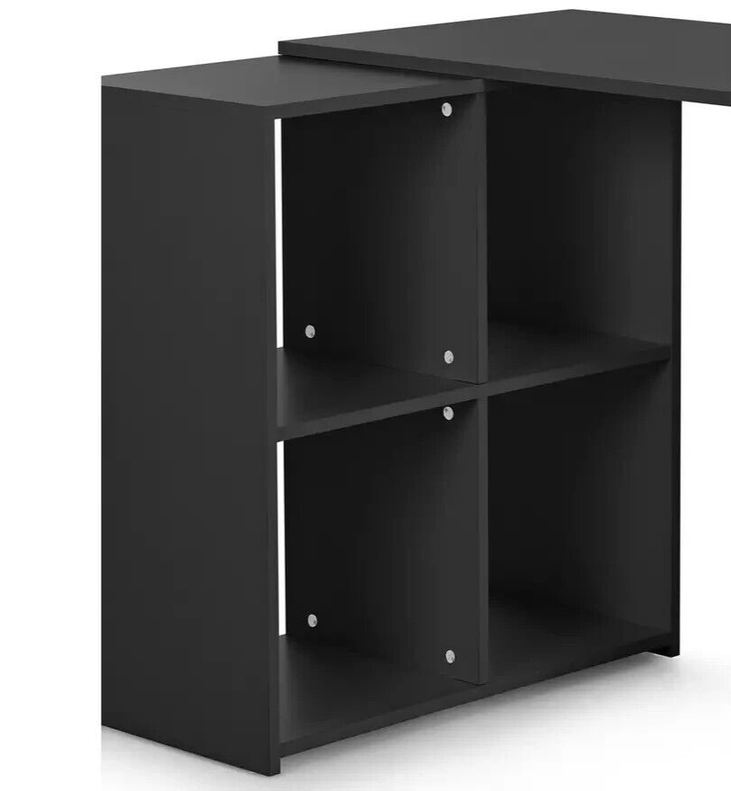 Malibu Corner Office Desk - Black ( B Grade 18555 )