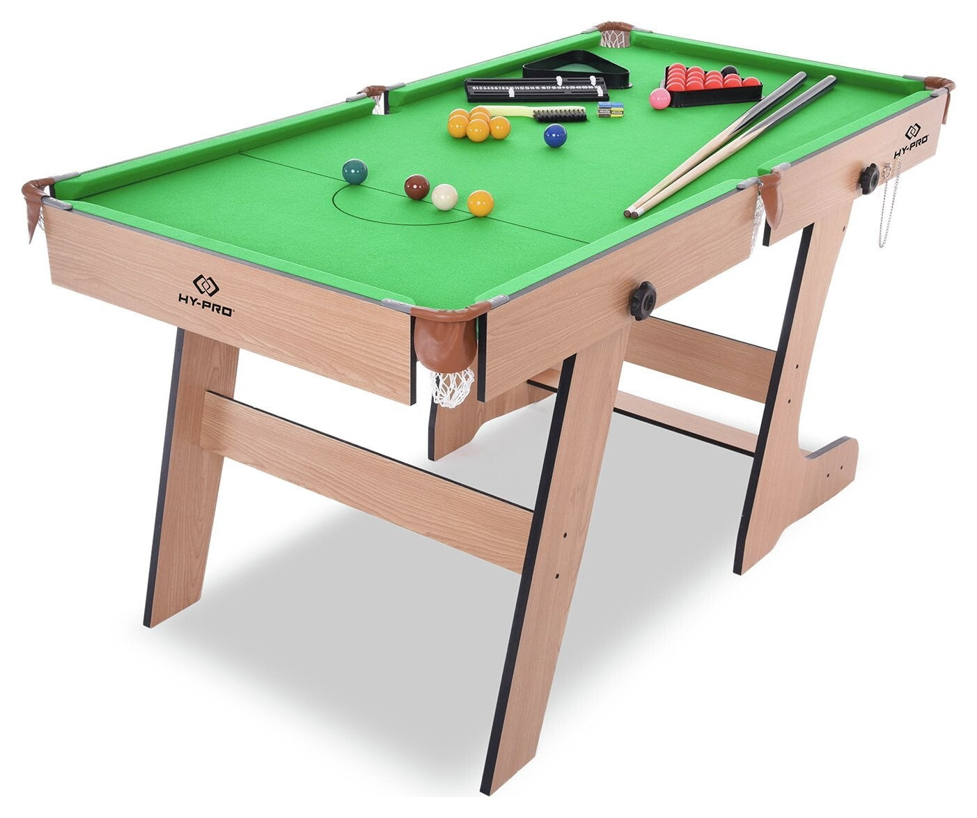 Hy-Pro 5ft Folding Snooker and Pool Table ( B Grade )