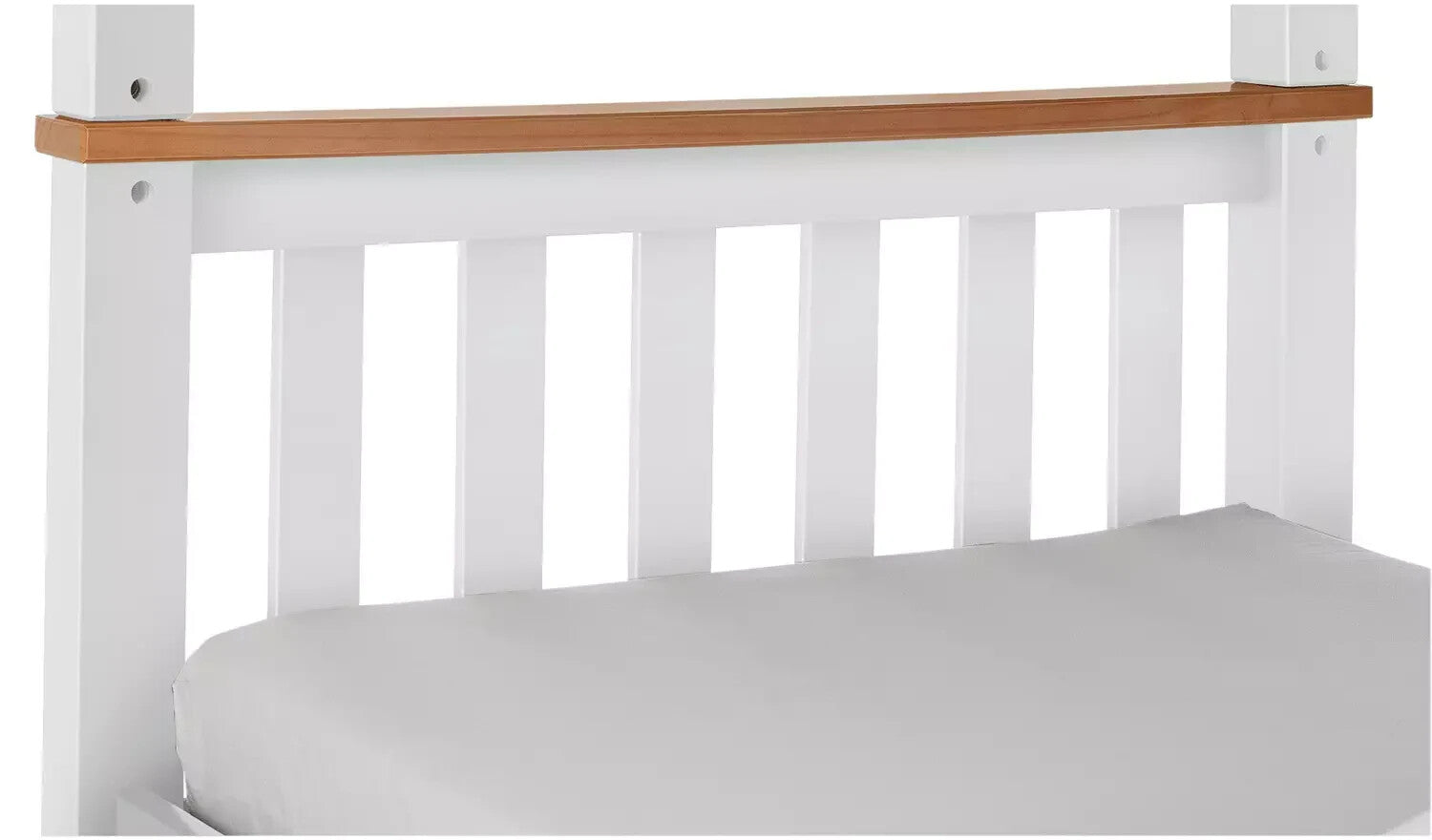 Habitat Heavy Duty Bunk Bed Frame - White and Pine