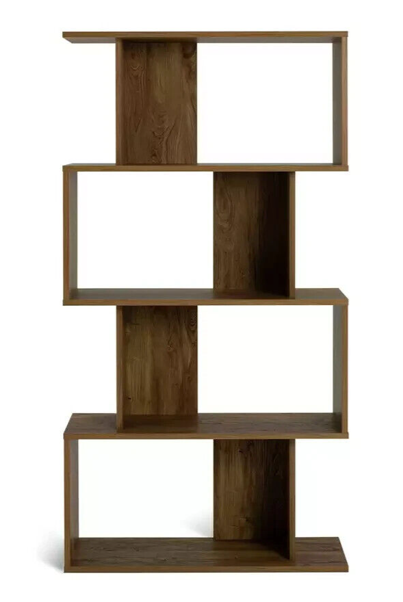 Habitat Nomad Blocked Bookcase - Oak ( B Grade 33725 )