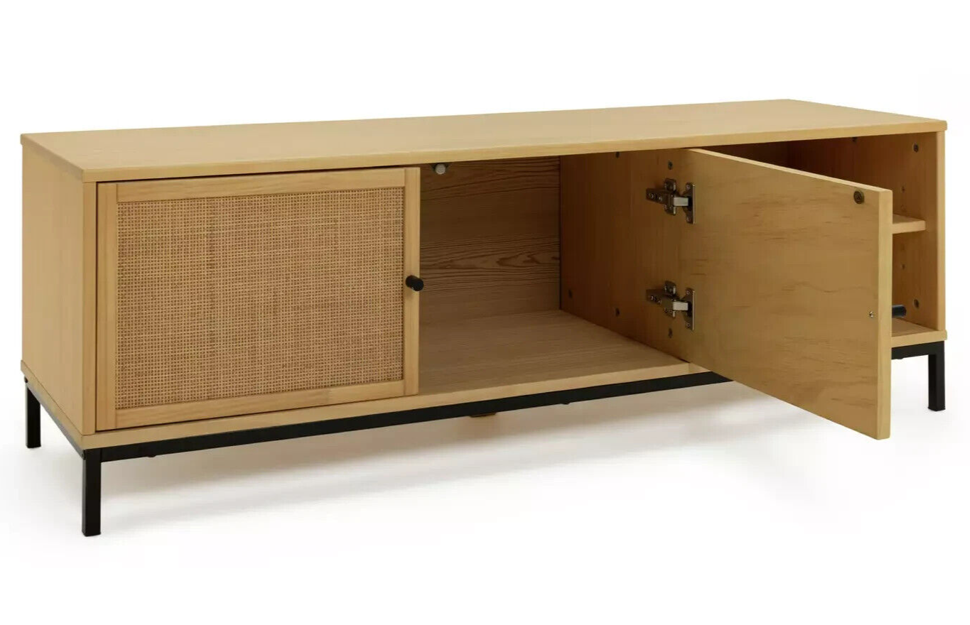 Habitat Elaina 2 Door TV Unit - Pine