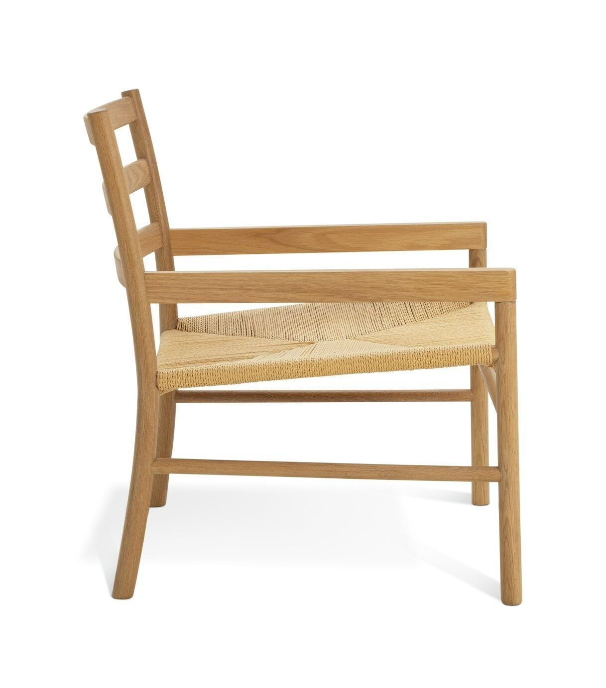 Habitat Laurie Solid Oak Lounge Chair - Natural