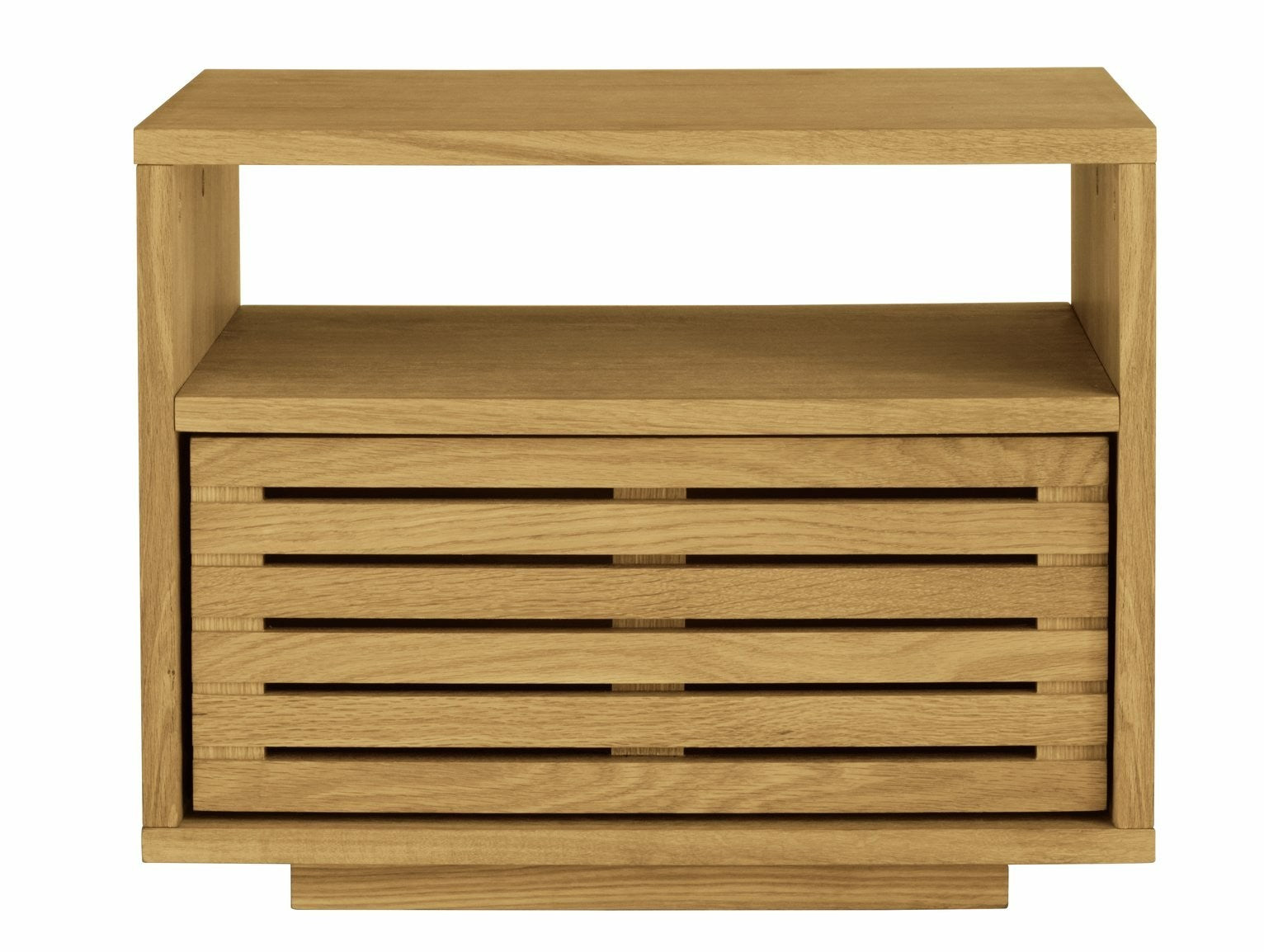 Max Oak Bedside Table - Oak | compact bedside table