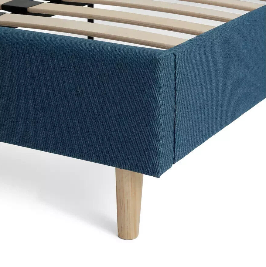 Habitat Olivia Single Bed Frame - Blue | Sturdy Kids Bed with Mattress Nursery