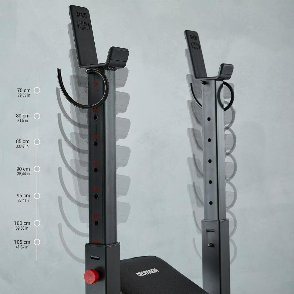 Decathlon 100 Folding Workout Weight Bench