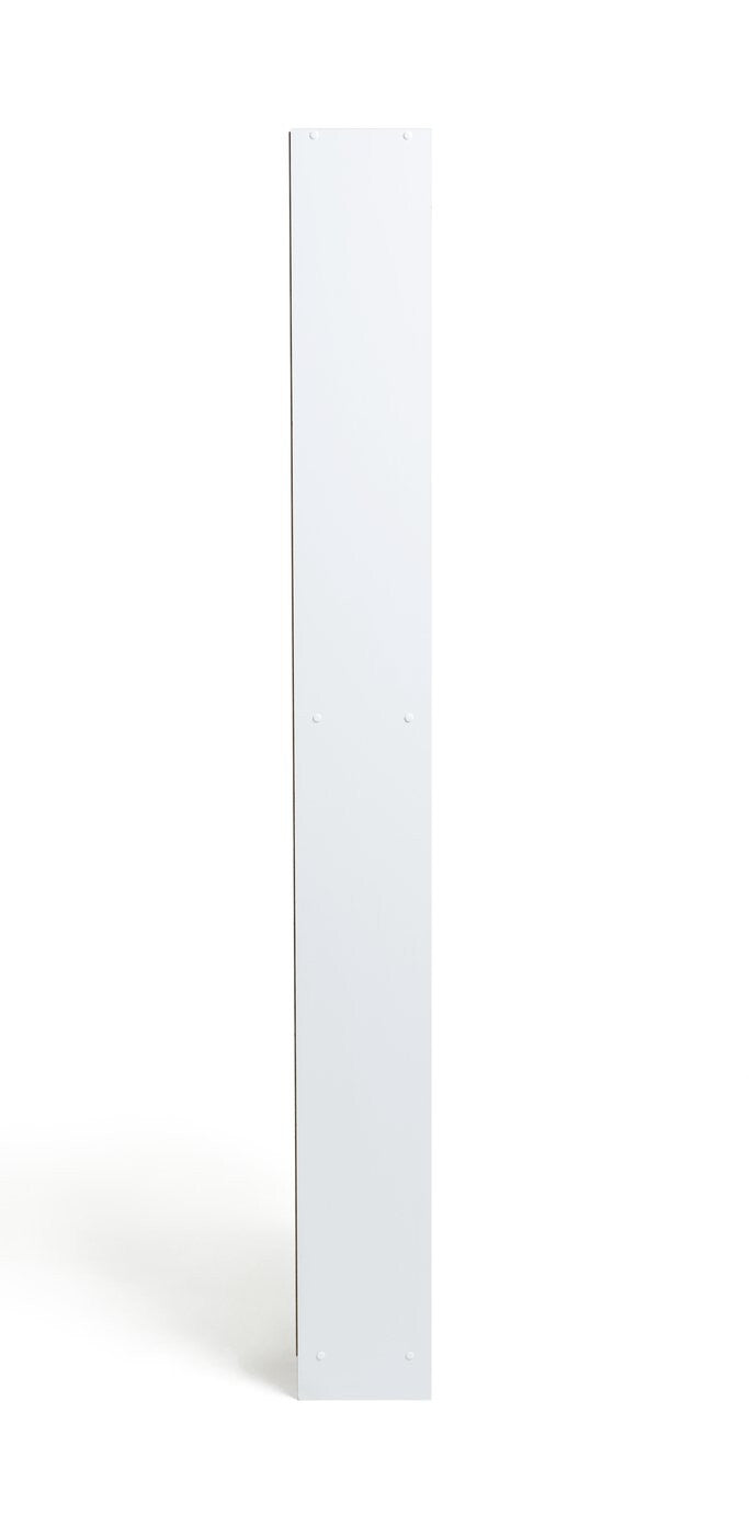 Maine 6 Shelf Bookcase - Shelving Storage Unit Display Cabinet - White