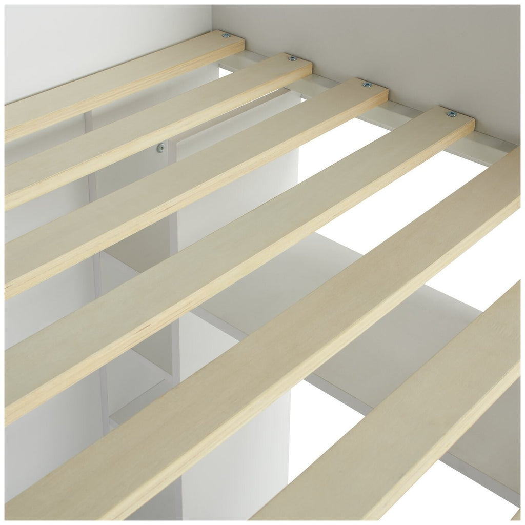 Habitat Gaming High Sleeper Bed Frame - White ( B Grade 48023 - 48028 - 48030 )