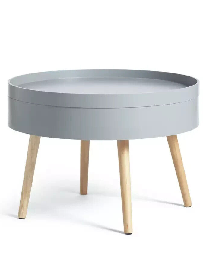 Habitat Skandi Round Coffee Table - Grey