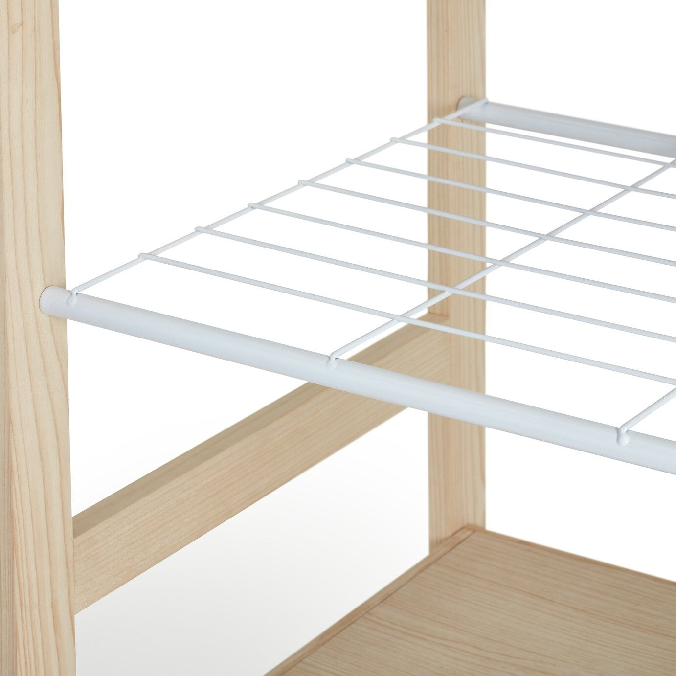 Habitat Flicka Open 5 Shelf Wardrobe - Pine