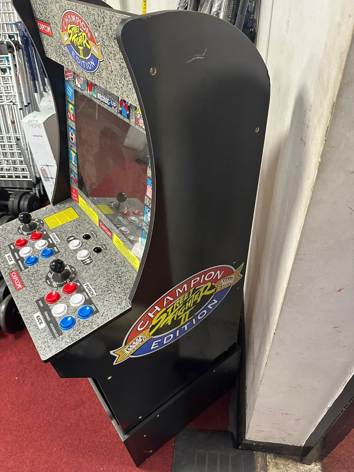 Arcade1UP 3 in 1 Street Fighter Arcade Machine (S)