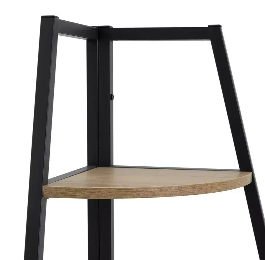 Habitat Loft Living Medium Corner Shelving Unit - Oak
