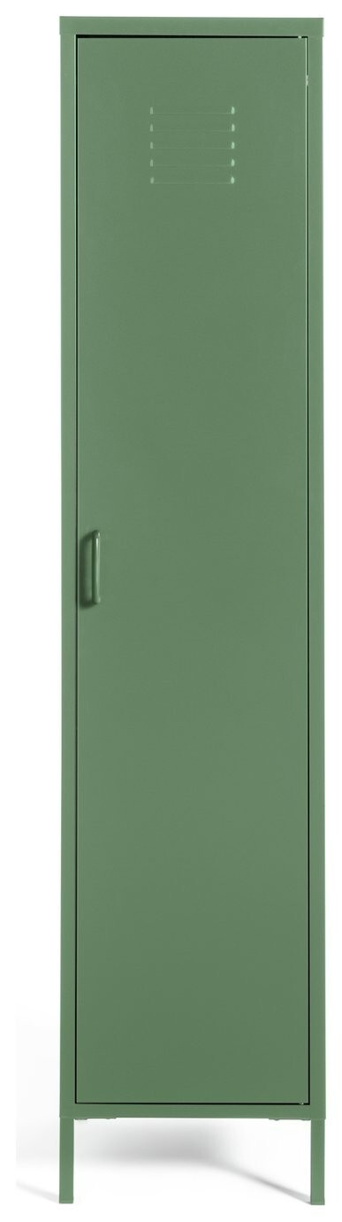 Habitat Stevie Tall 1 Door 4 Shelf Locker - Green