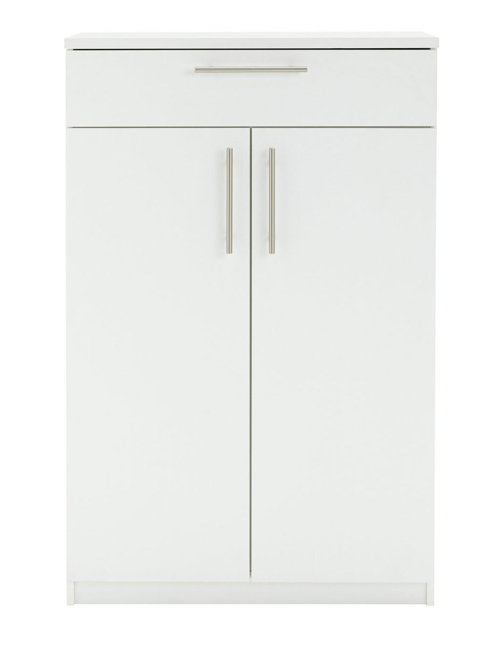 Brisbane 2 Door Shoe Storage Cabinet - White