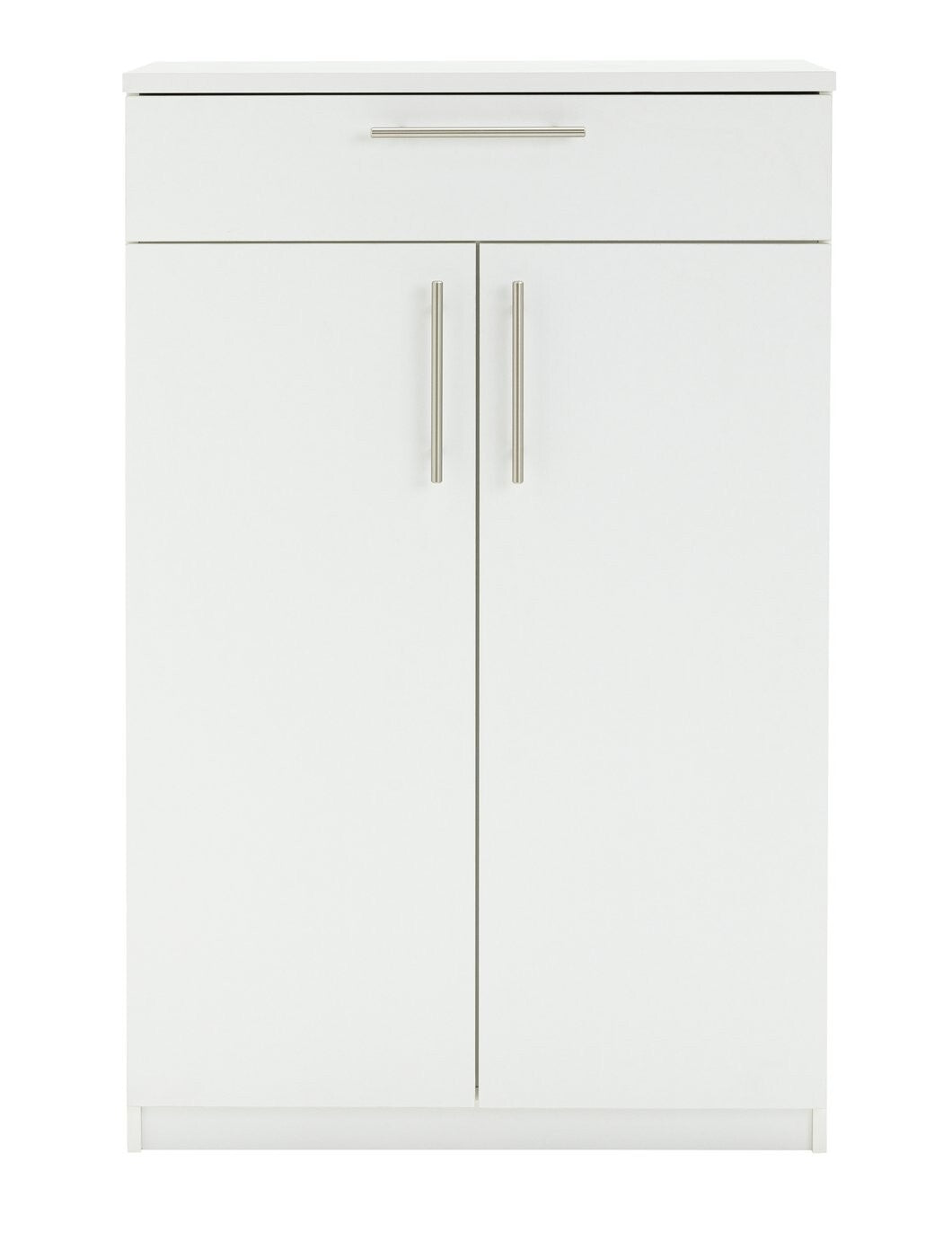 Brisbane 2 Door Shoe Storage Cabinet - White