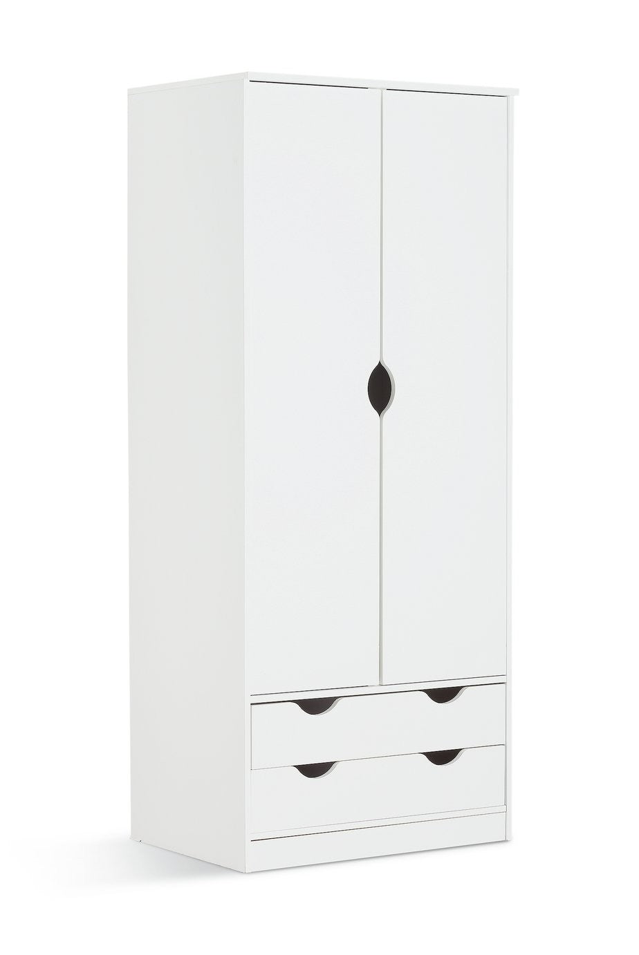 Kids Pagnell 2 Door 2 Drawer Wardrobe - White | Wardrobe for kids