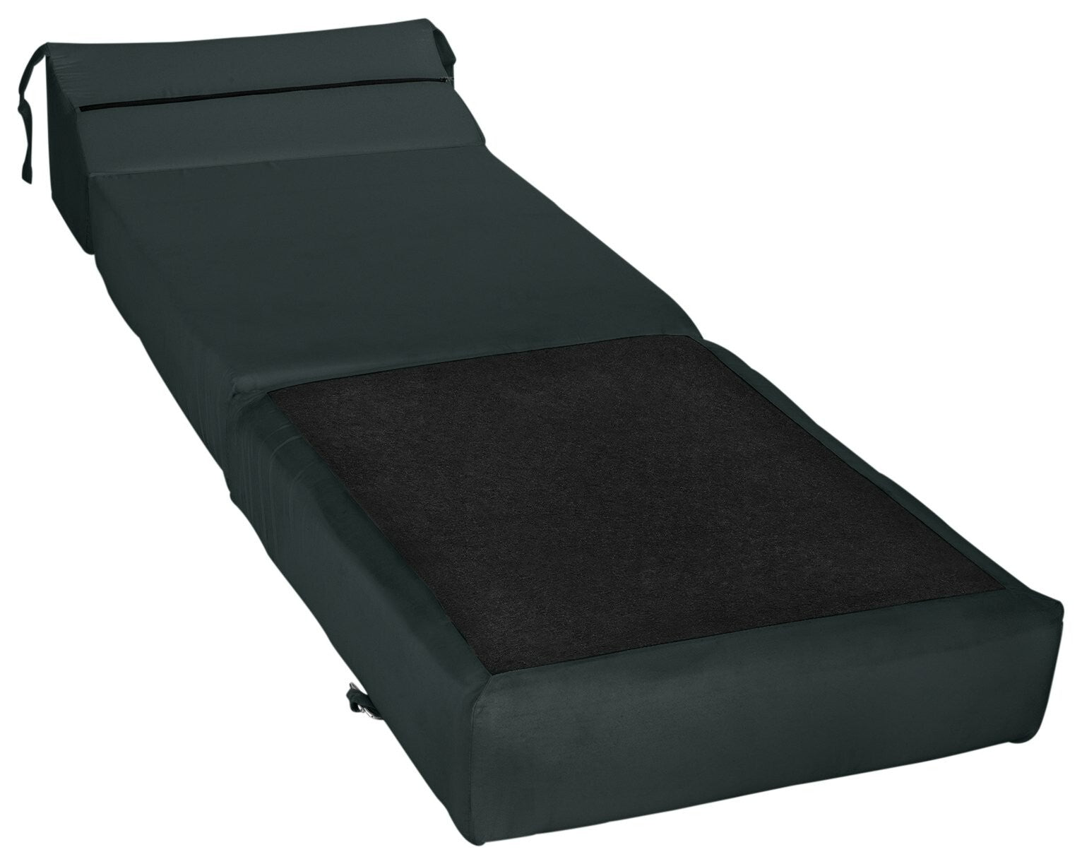 Kaikoo Single Fabric Chairbed - Jet Black