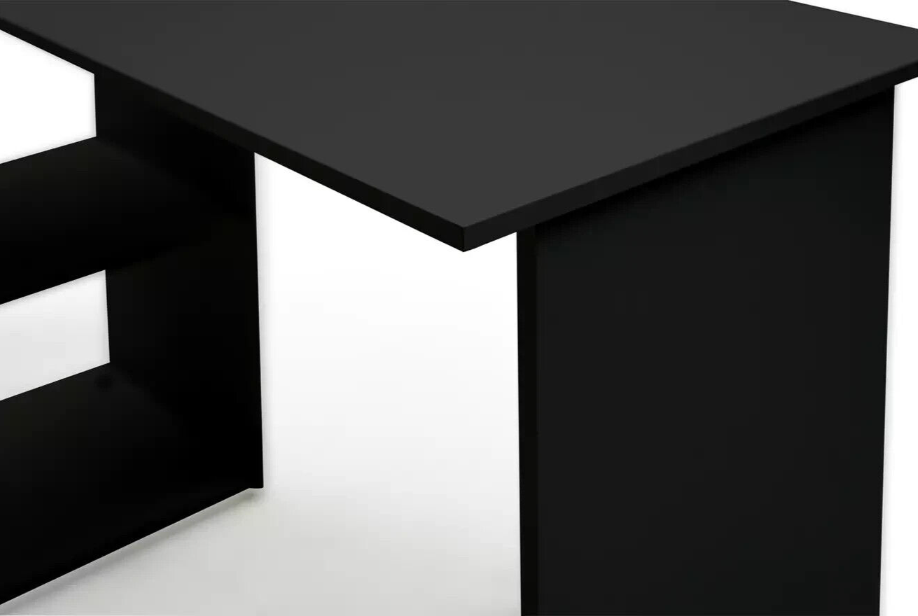 Malibu Corner Office Desk - Black ( B Grade 18555 )