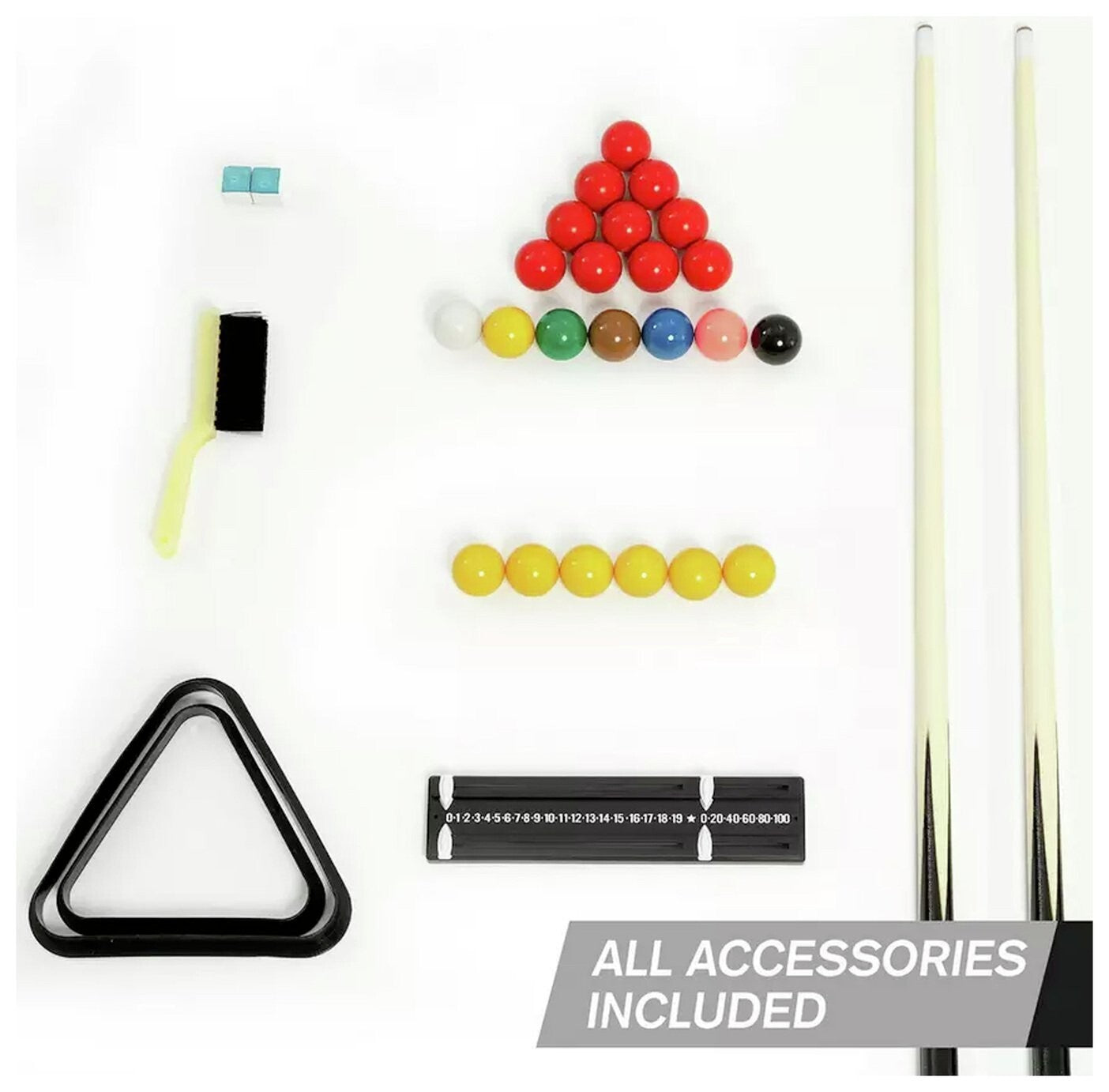 Hy-Pro 6ft Folding Snooker and Pool Table - Oak ( B Grade )