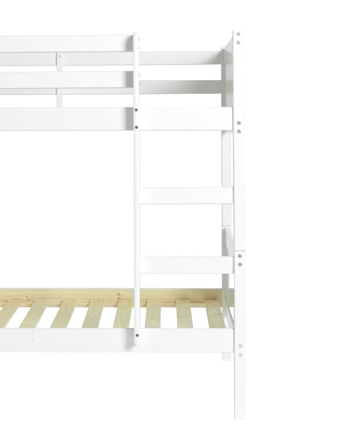 Detachable Bunk Bed-White | Convertible bunk bed