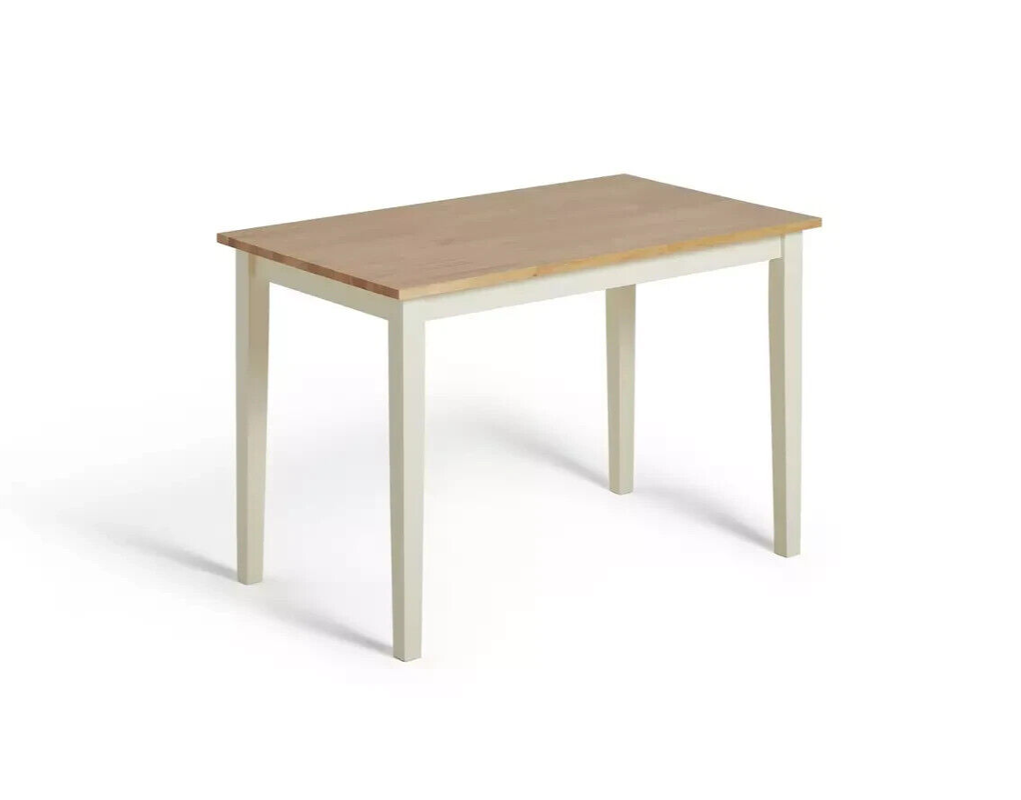 Chicago Solid Wood Table 2 Chairs & Bench
