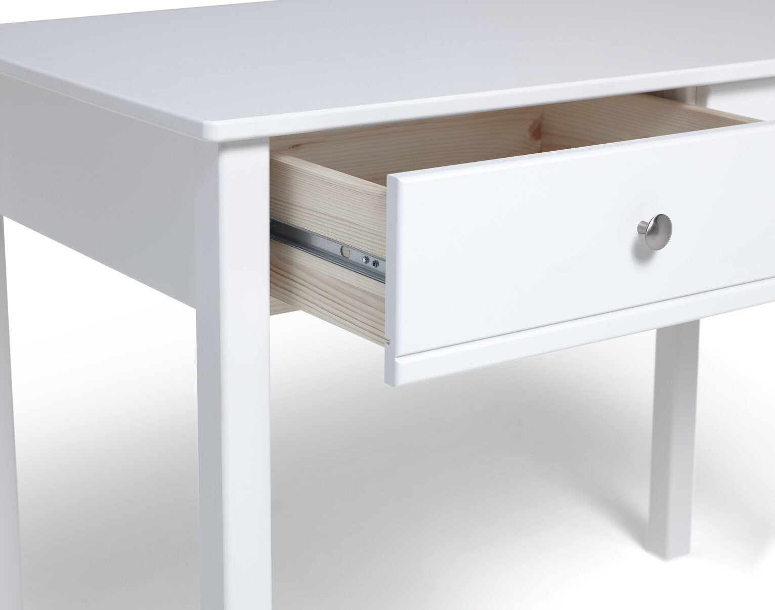 Habitat Brooklyn 2 Drawer Desk - White