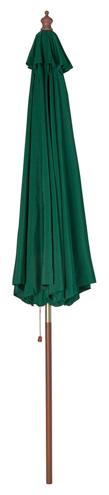 2m Water Repellent Garden Parasol - Green