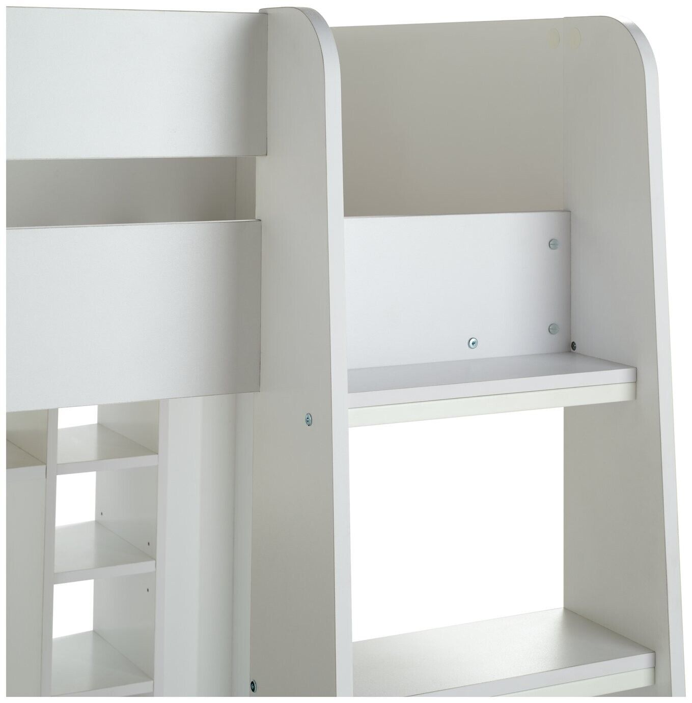 Habitat Gaming High Sleeper Bed Frame - White ( B Grade 48023 - 48028 - 48030 )