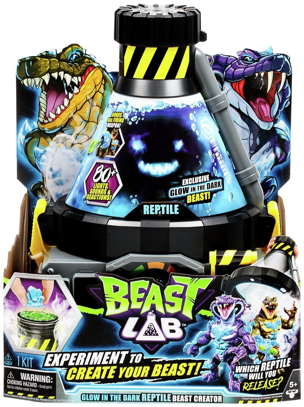 Beast Lab Exclusive Reptile Playset