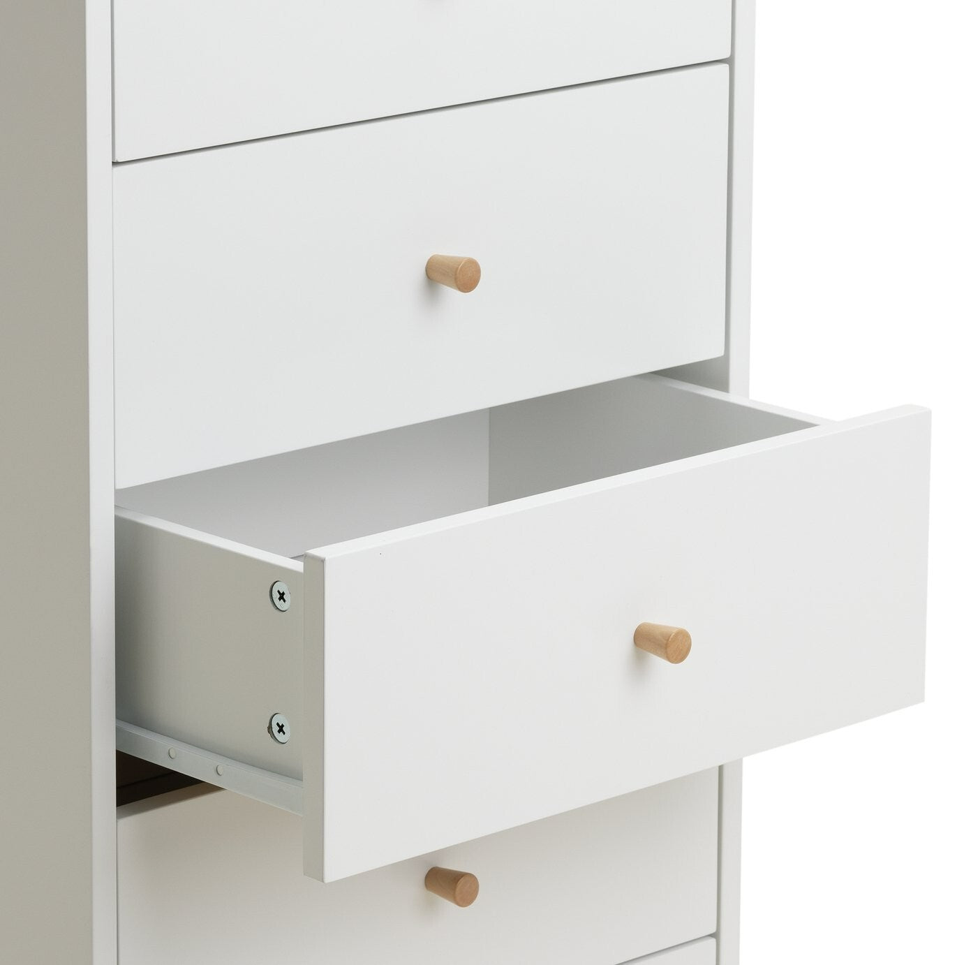 Habitat Otto 5 Drawer Tallboy - White