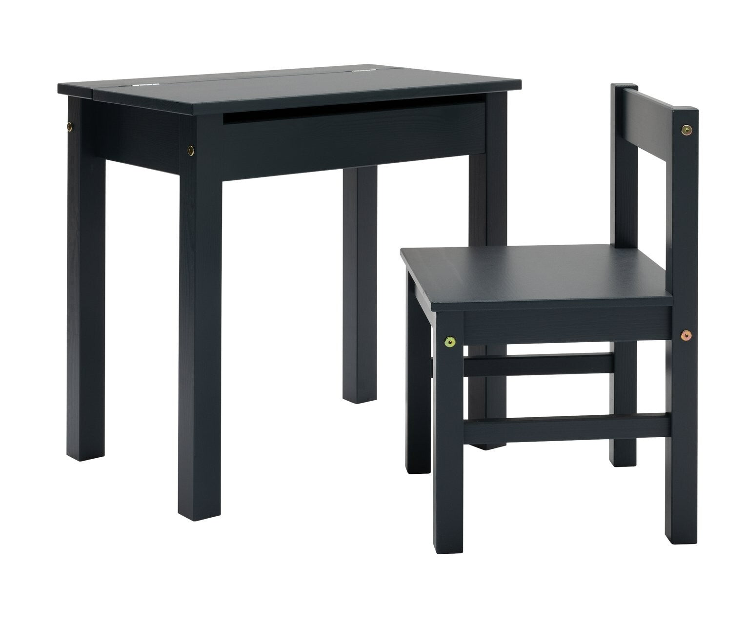 Kids Scandinavia Desk & Chair - Ink Blue ( B Grade )
