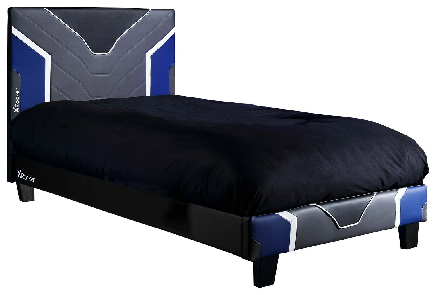 X Rocker Chromis Single Bed in a Box - Blue