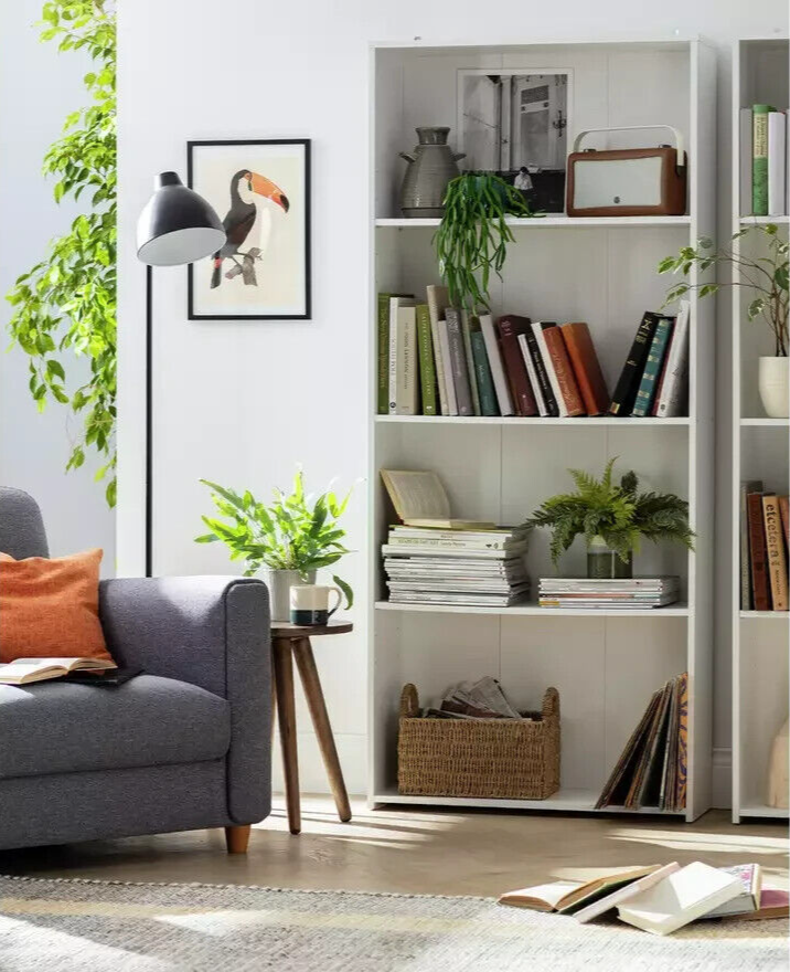 Malibu Bookcase - White