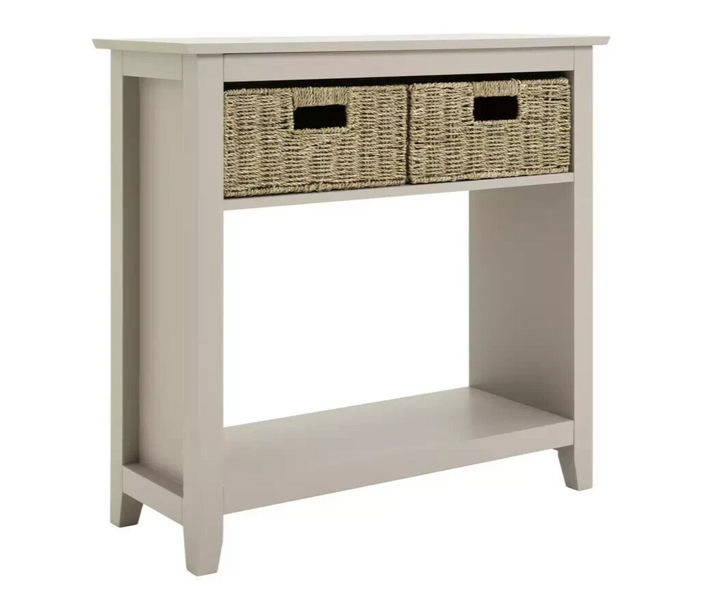 Willow 2 Drawer Unit - Grey