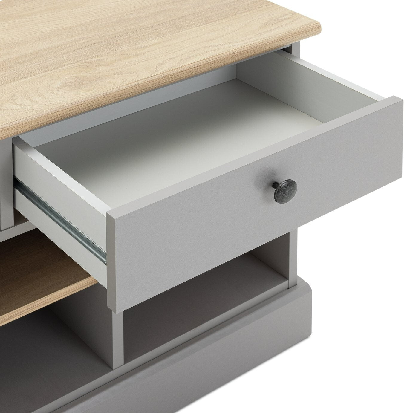Winchester Shoe Storage Bench - Grey