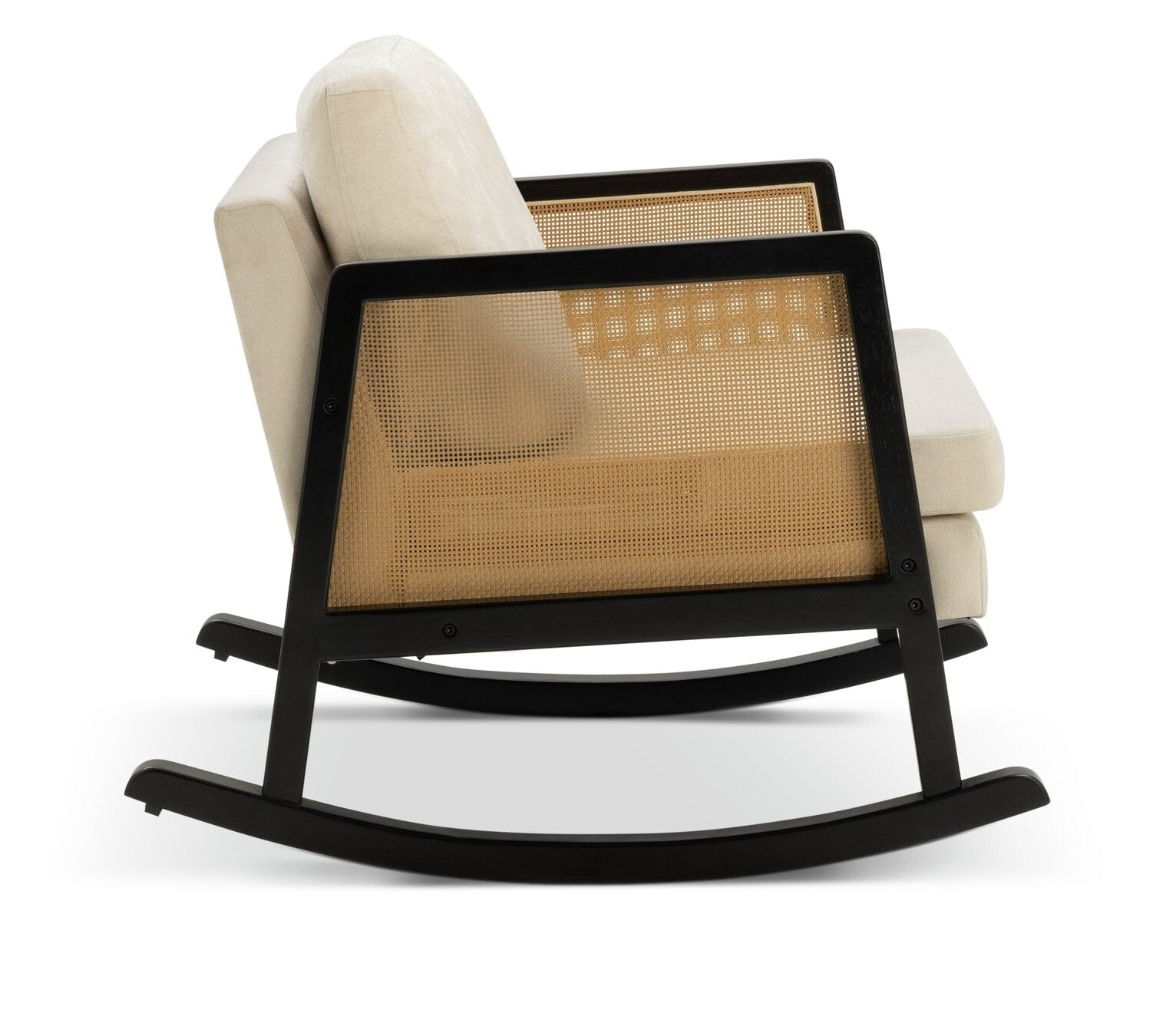 Habitat Rattan Rocking Chair - Cream