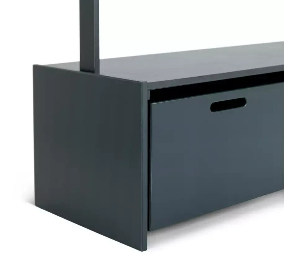 Habitat Kids Rico Hanging Rail With Storage - Blue