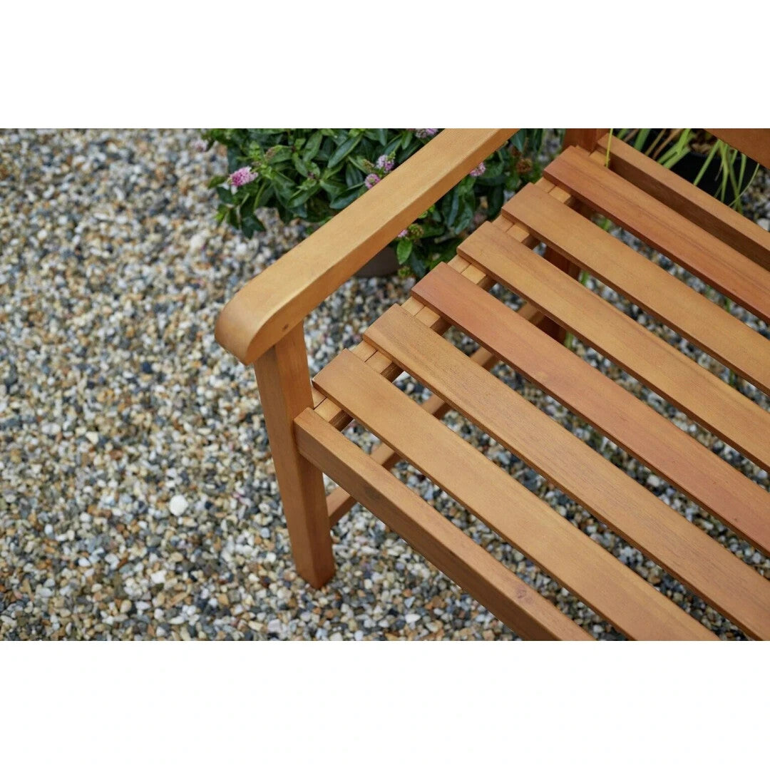 Henrietta 3 Seater Wooden Garden Bench