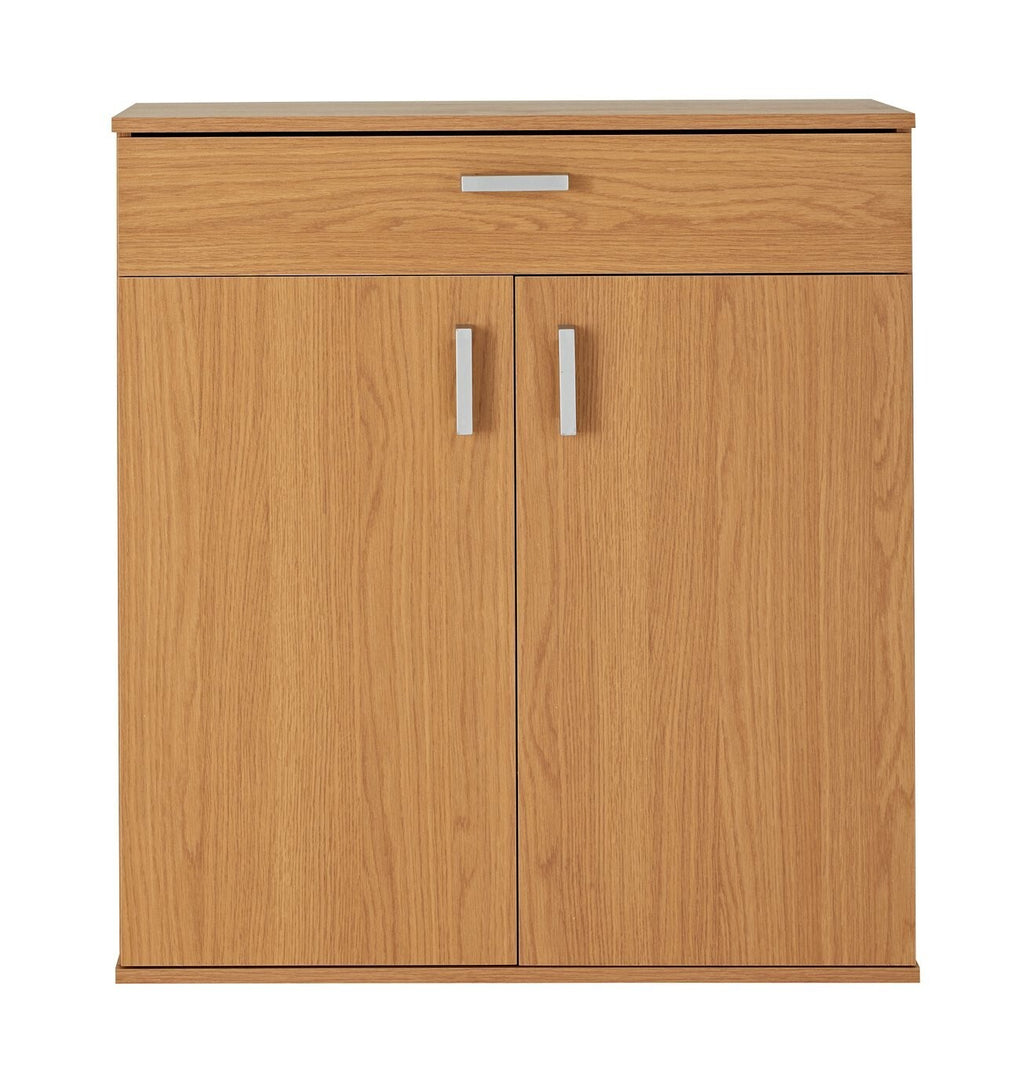 Venetia Shoe Storage Cabinet - Oak Effect