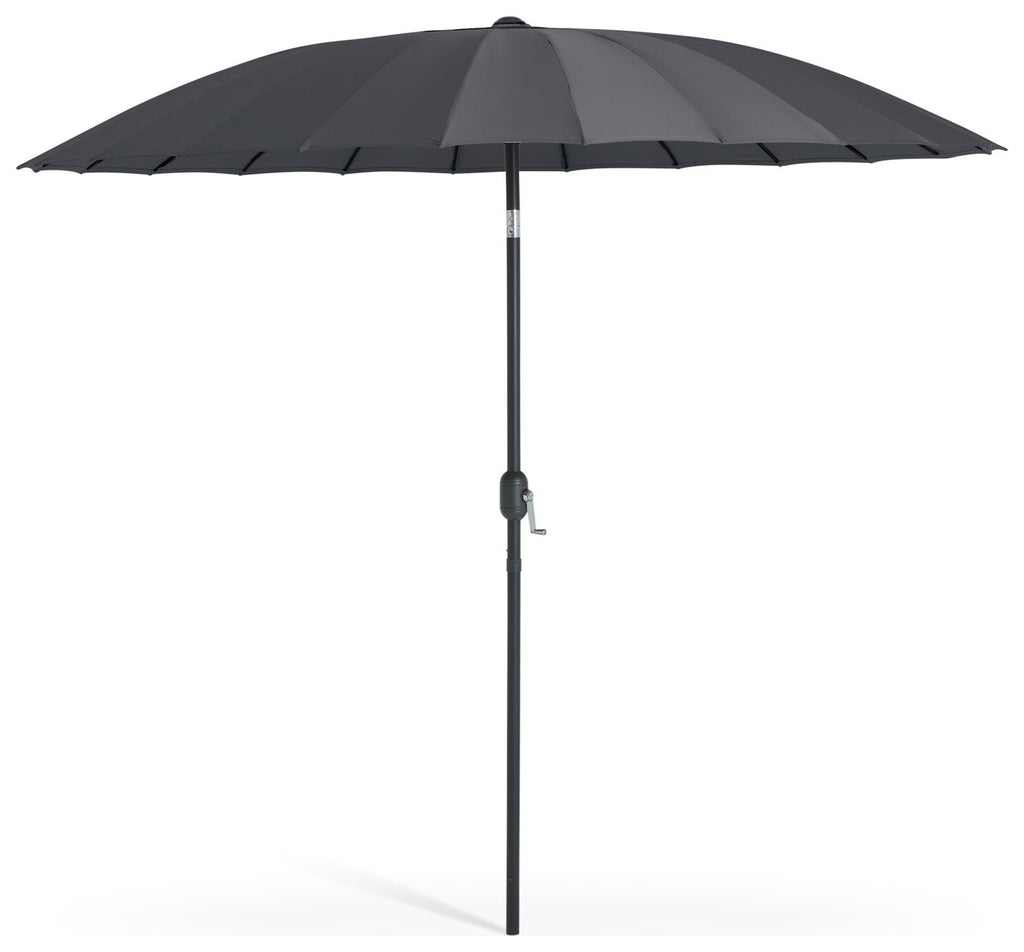 Shanghai 2.7m Garden Parasol - Grey