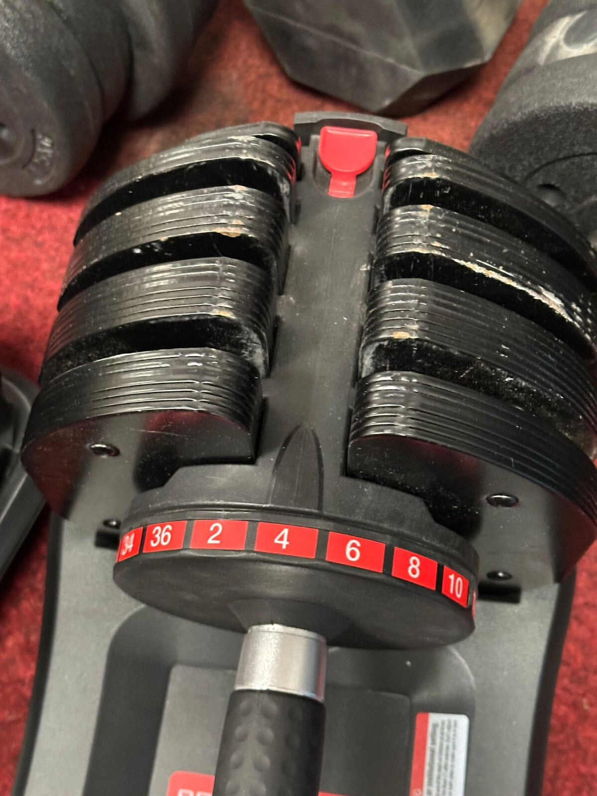 Pro Fitness Adjustable 36KG Dumbbell ( S)