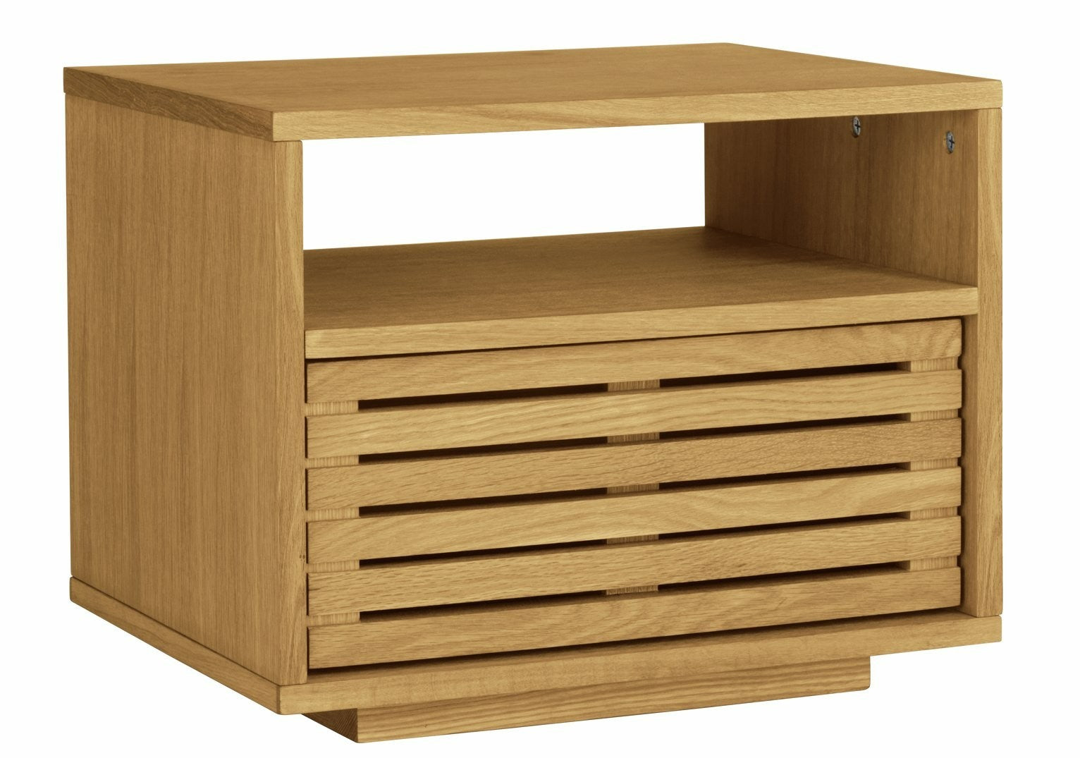 Max Oak Bedside Table - Oak | compact bedside table