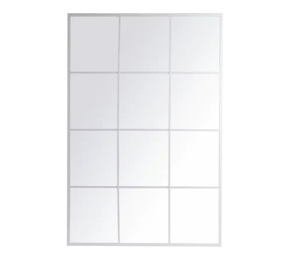 Habitat Rectangular Window Mirror - Grey - 120x80cm