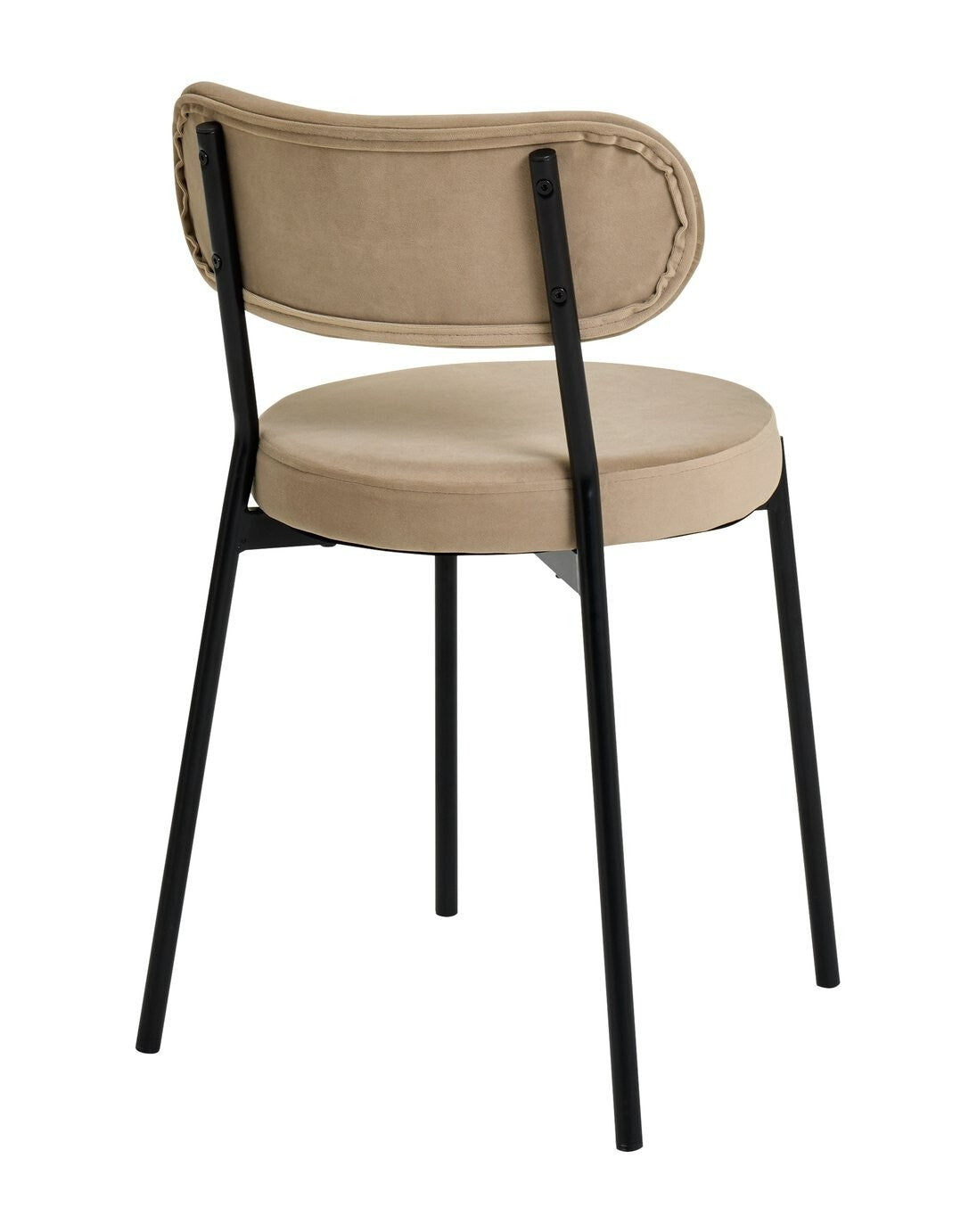 Home Fyra Black Dining Table & 4 Black Chairs