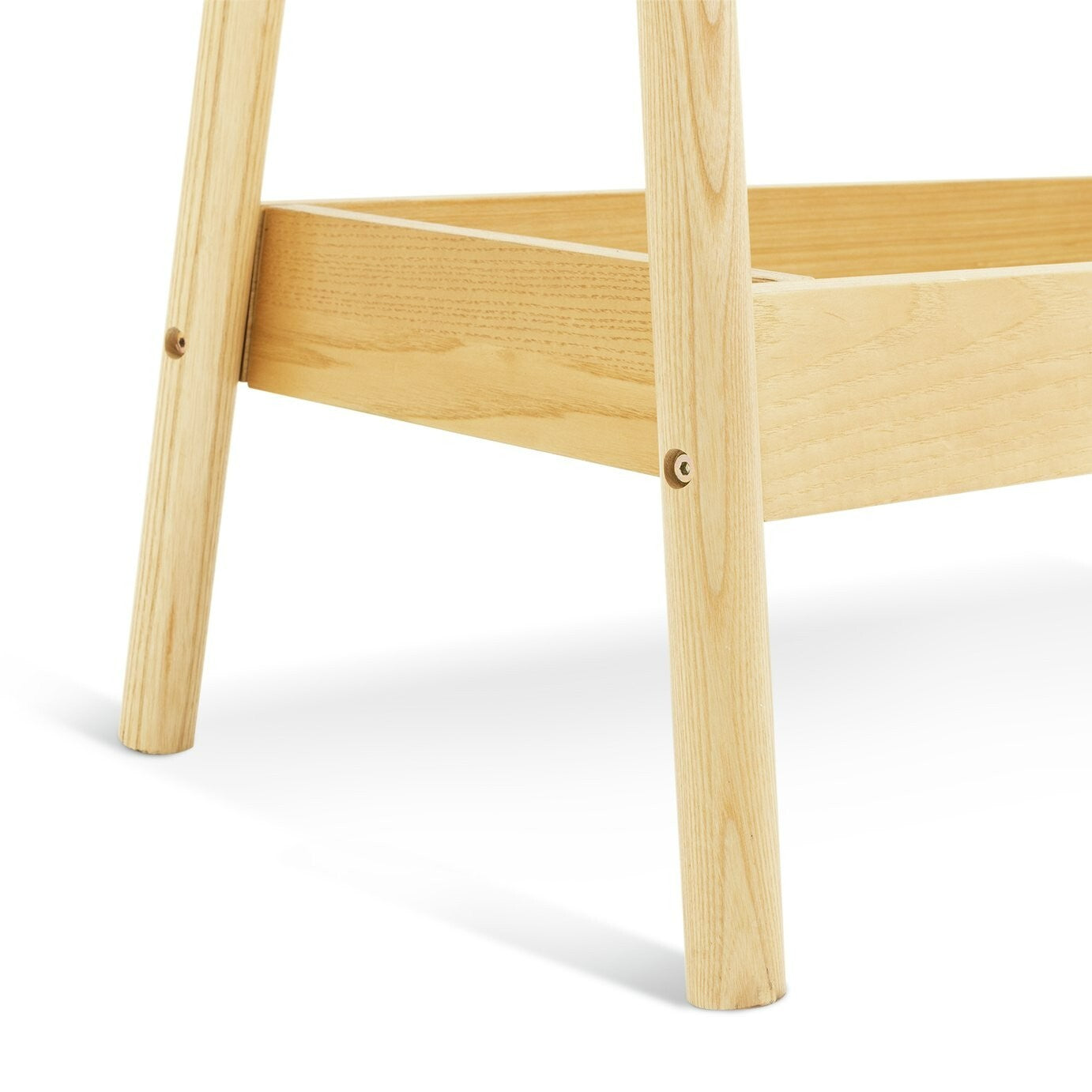 Habitat Akari Wooden Clothes Rail - Wood  | Freestanding Wardrobe Rack Bedroom