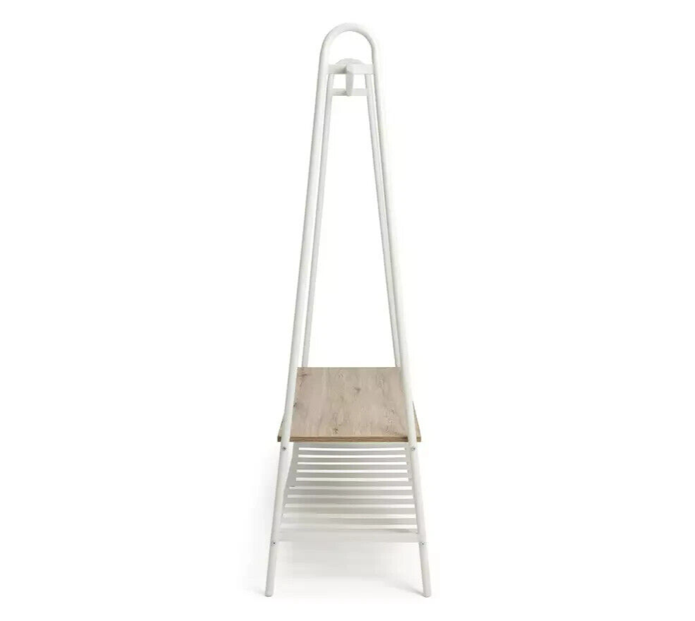 Habitat Turner Double Clothes Rail - White